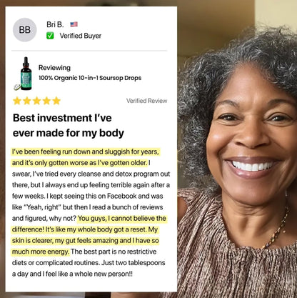 100% Organic 10-in-1 Soursop Extract Drops